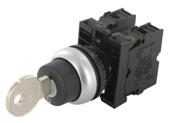 Eaton - M22WRSK11 - Key-Operated Button Complete 1NO/1NC