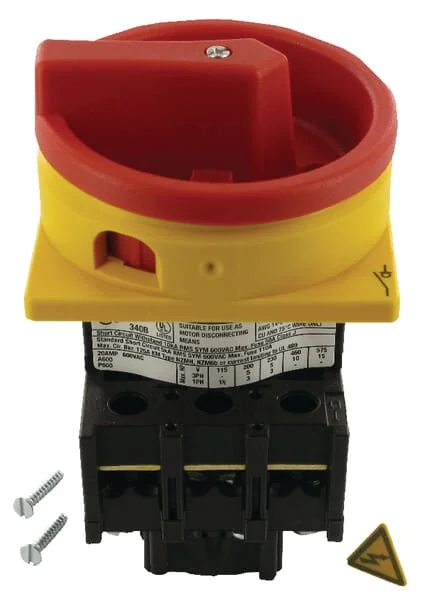 Eaton - P125EASVB - Rotary Switch 3P, 25A