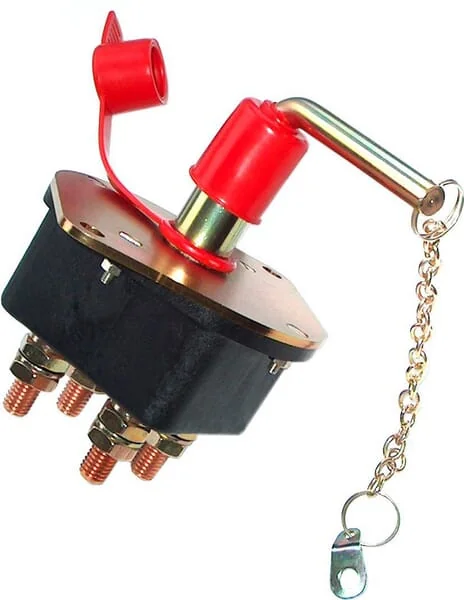 Electro Mecanica Cormar - LA500009 - Battery Master Switch Heavy Duty Double Pole