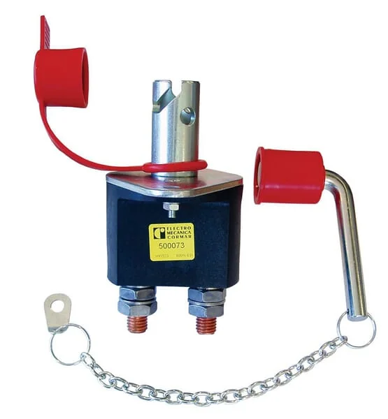 Electro Mecanica Cormar - LA500073 - Battery Main Switch With Locking System
