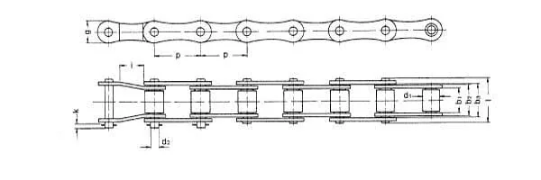 Elite - S55000 - Roller Chain S55