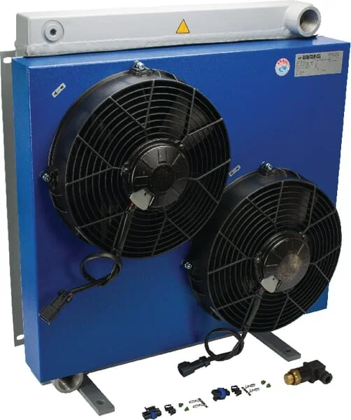 Emmegi - OK2050K24201 - Emmegi Oil Cooler (24V) 38-50°C 2050K-24-2-01