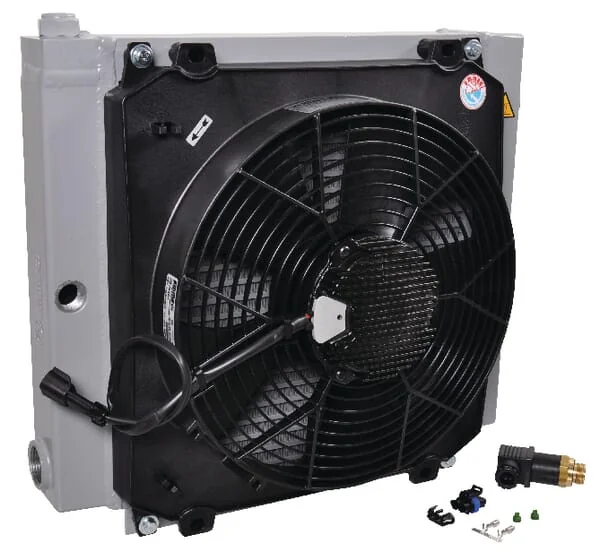 Emmegi - OK2MV312301 - Emmegi Oil Cooler (12V) 48-60°C MV-3