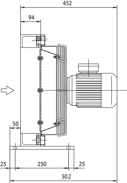 Emmegi - OKHPA2403201 - Emmegi Oil Cooler (400V) 50-38°C HPA-24-03-2-01
