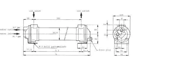 Emmegi - OKMG1300285 - Emmegi Water Cooler MG-130-285-4