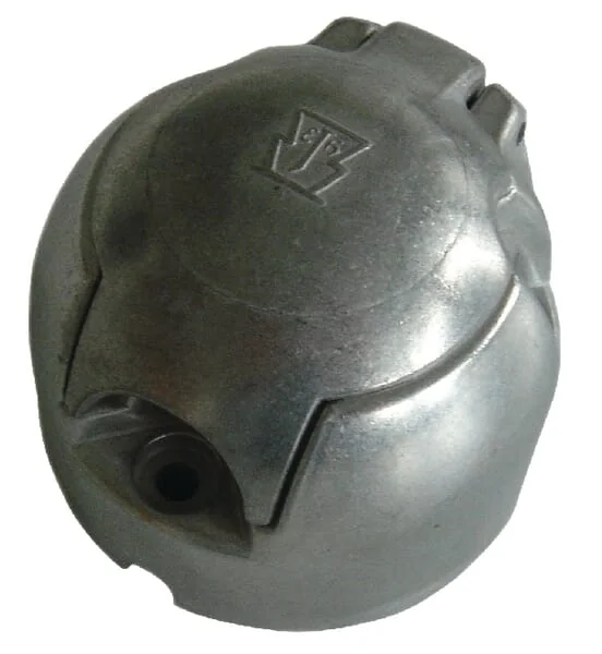 Erich Jaeger - 101018JAE - Socket Aluminium 7-Pole Flat Plug Connection