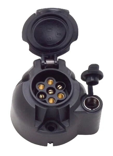 ERICH JAEGER - 101240JAE - Socket Box Plastic 7+1 Pin