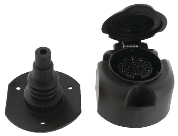 Erich Jaeger - 121140JAE - Plastic Socket Box 13-Pin