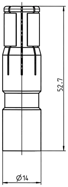 Erich Jaeger - 382093JAE - Contact Pin 50mm²