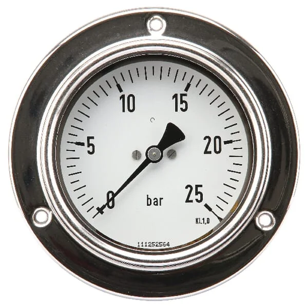 ET - MA10025P08SSGF - Pressure Gauge Diameter 100 0-25 bar 1/2" Panel Mount