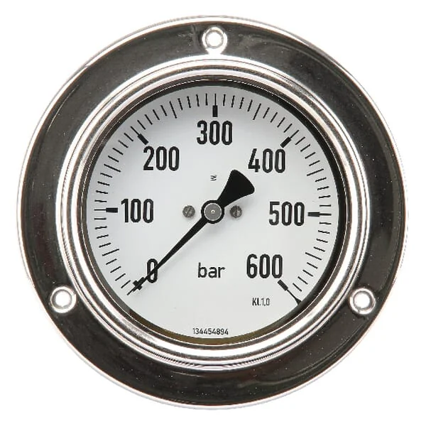 ET - MA100600P08SSGF - Pressure Gauge Diameter 100 0-600 bar 1/2" Panel Mount