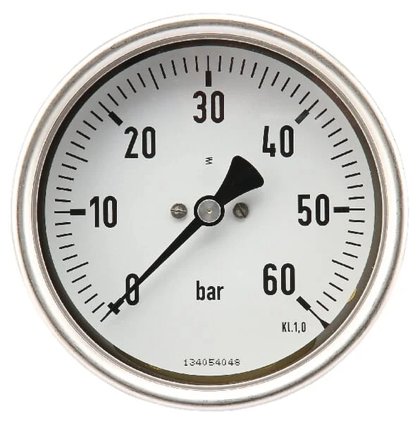 ET - MA10060B08SSGF - Pressure Gauge Diameter 100 0-60bar 1/2" Rear