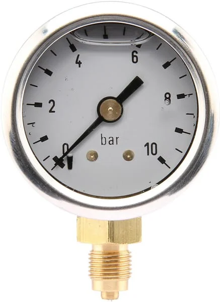 ET - MA4010L02SSGF - Pressure Gauge Diameter 40 0-10bar 1/8" Bottom