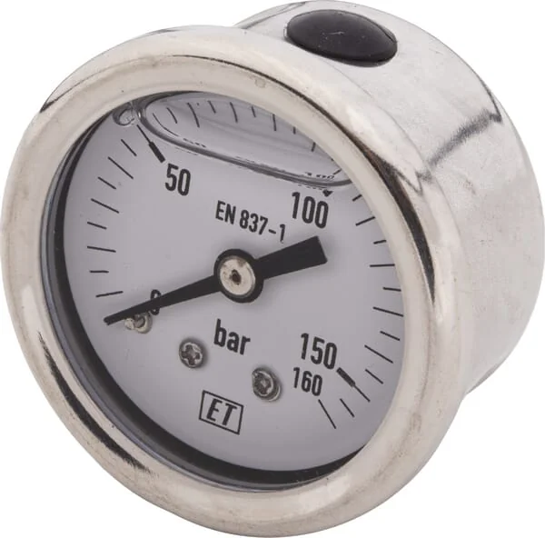 ET - MA40160B02SSGF - Pressure Gauge Diameter 40 0-160 Bar 1/8
