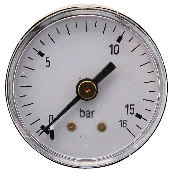 ET - MA4016B02ST - Pressure Gauge Diameter 40 0-16bar 1/8" Rear