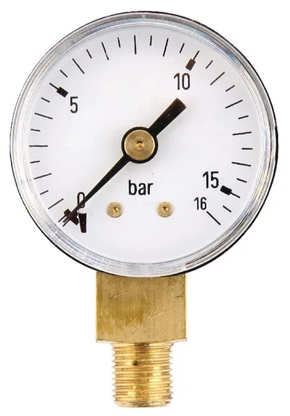 ET - MA4016L02ST - Pressure Gauge Diameter 40 0-16bar 1/8" Bottom