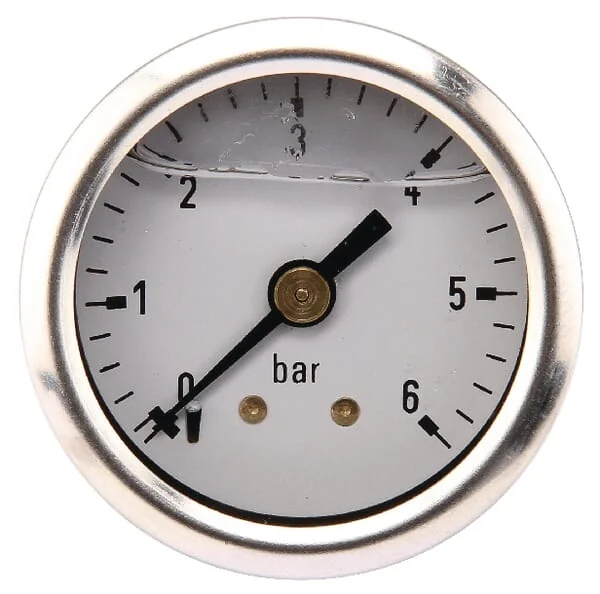 ET - MA406B02SSGF - Pressure Gauge Diameter 40 mm 0-6 Bar 1/8"