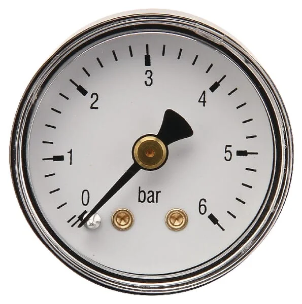 ET - MA406B02ST - Pressure Gauge Diameter 40 0-6bar 1/8" Rear
