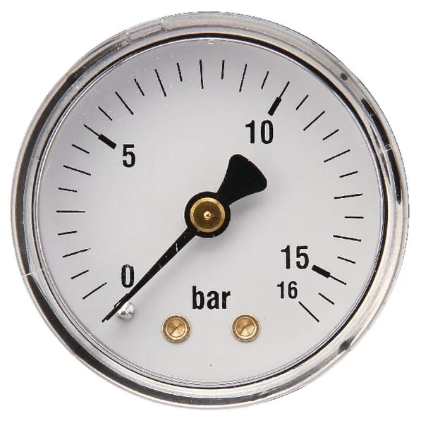 ET - MA5016B04ST - Pressure Gauge Diameter 50 0-16bar 1/4" Rear