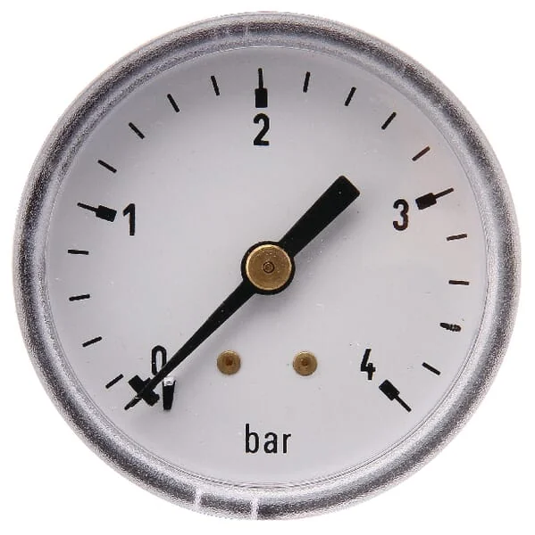 ET - MA504B04ST - Pressure Gauge Diameter 50 0-4bar 1/4" Rear