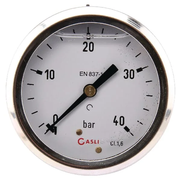 ET - MA6340B04SSGF - Pressure Gauge Diameter 63 0-40bar 1/4" Rear