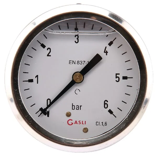 ET - MA636B04SSGF - Pressure Gauge Diameter 63 0-6bar 1/4" Rear