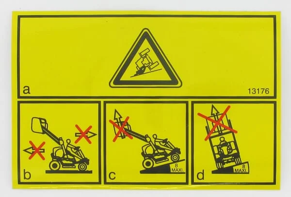 Etesia - ET13176 - Overturning Sticker