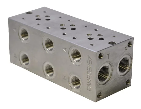 Eurofluid - MRA33GZ - Eurofluid Base Plate MRA3-3-G-Z NG6 ALU