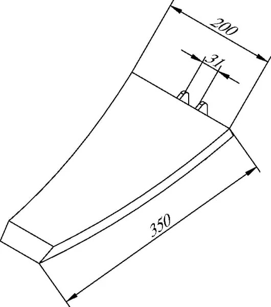 Evers - 990271 - VERW.BEITEL 20CM (MANG) EVERS