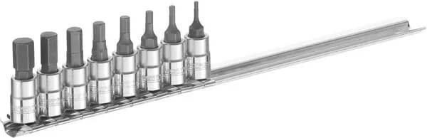 Expert - E030704 - Expert Socket Set 1/4"-8-Piece