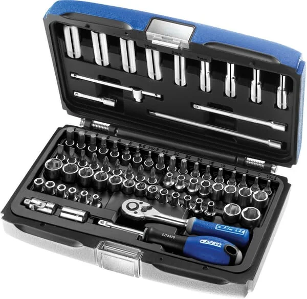 Expert - E030707 - Socket Set 1/4" 73-Part
