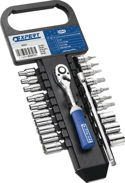 Expert - E030727 - Expert Socket Set 1/4", 22-Piece