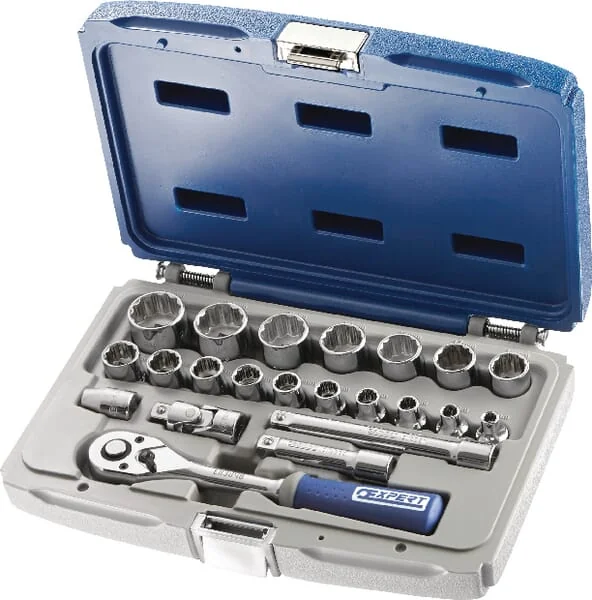 Expert - E031805 - Expert Socket Set 3/8"-22-pc