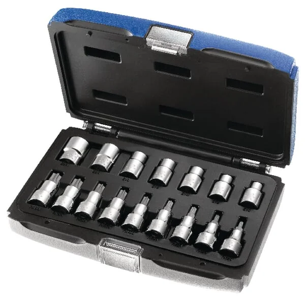Expert - E032907 - Expert Socket Set 1/2"-16-pc