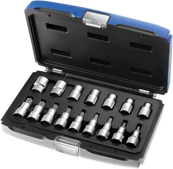 Expert - E032907 - Expert Socket Set 1/2"-16-pc