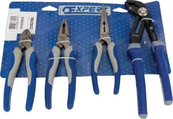 Expert - E080818 - Set of 4 Mechanic's Pliers