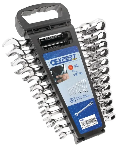 Expert - E111102 - Expert Set of 12 Ratcheting Wrenches