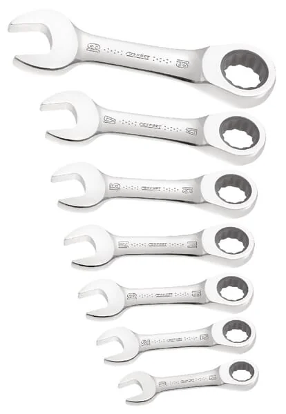 Expert - E111104 - Expert Ratcheting Box-End Wrench Set 7-Piece