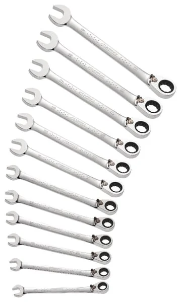 Expert - E111106 - Set 12 Ratchet Wrenches