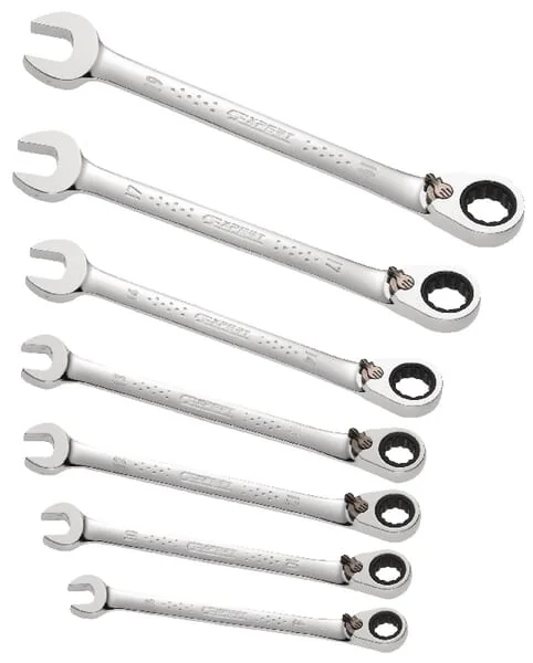Expert - E111107 - Set 7 Ratchet Wrenches