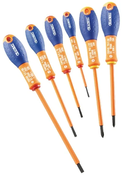 Expert - E160910 - Expert Screwdriver Set VDE 6-Piece