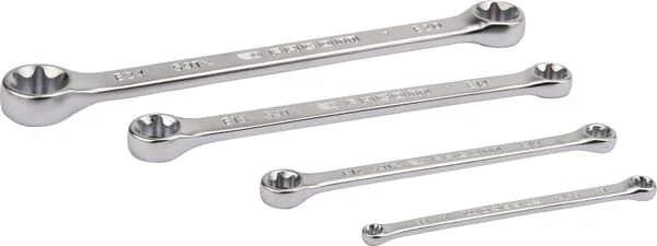 Facom - 59TXJ4 - Flat Ring Spanner Torx Set