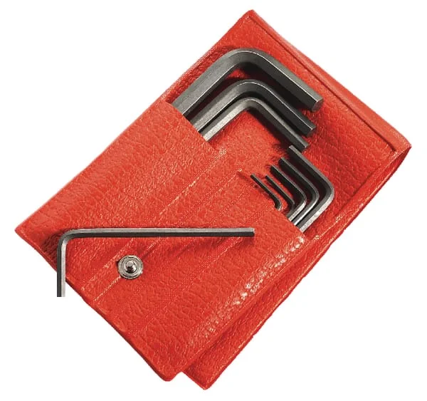 Facom - 82HJU10 - Hex Key Set Wallet 10pc
