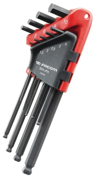 Facom - 83SHJP9BPB - Allen Key Set, Ball Head, 9 Pieces