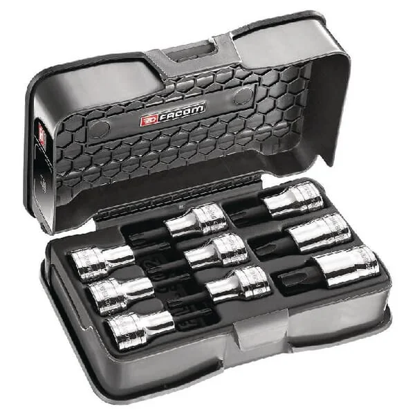 Facom - AMEX3APB - TORX Socket Set 1/2" 9 Pieces