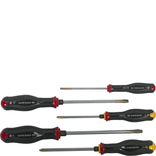 Facom - ATWCKJ5PB - Set di cacciaviti 5 pezzi.