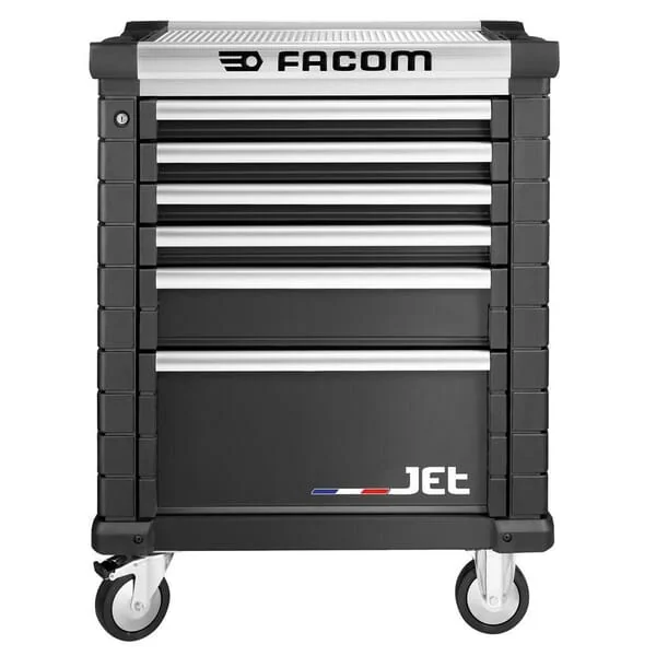Facom - JET6NM3A - Tool Trolley Jet+3 6 Drawers Black