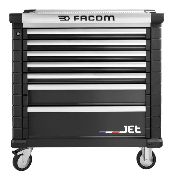 Facom - JET7NM4A - Tool Trolley Jet+4 7 Drawers Black