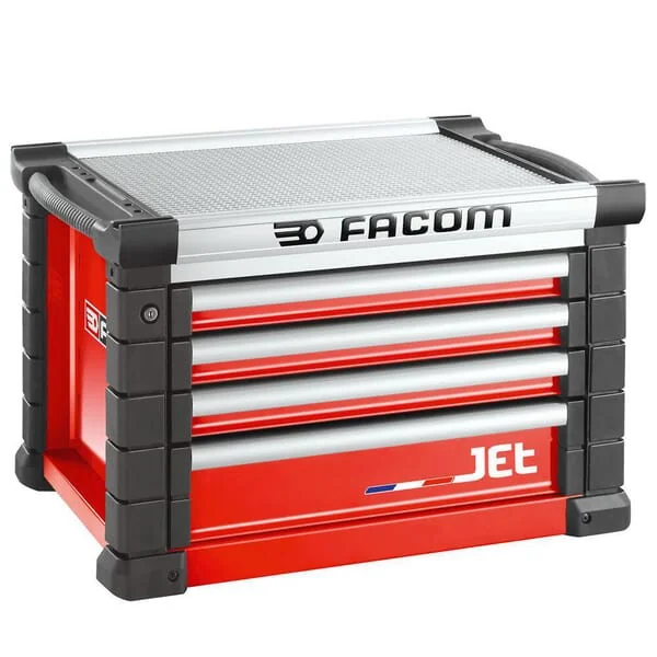 Facom - JETC4M3A - Tool Chest Jet+3 4 Drawers Red