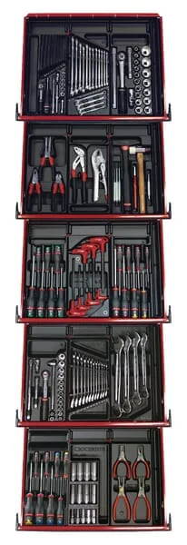 Facom - JETCM175GBNL - Filled Tool Trolley 15 Modules